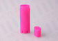 PP 화장품을 위한 보충물 Chapstick 분홍색 매끄러운 명확한 입술 크림 관/관