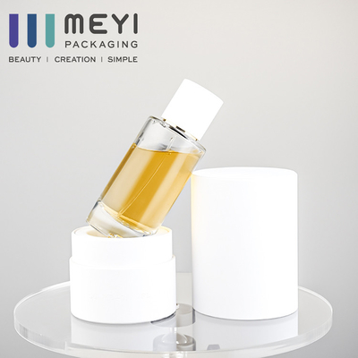 백색 자석 향수 모자를 가진 - 새는 50ml 향수병 유리 없음