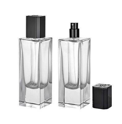 사용자 지정 로고 유리 향수 병 크림 스프레이 펌프 패키지 다양한 모양 색상 30ml-100ml